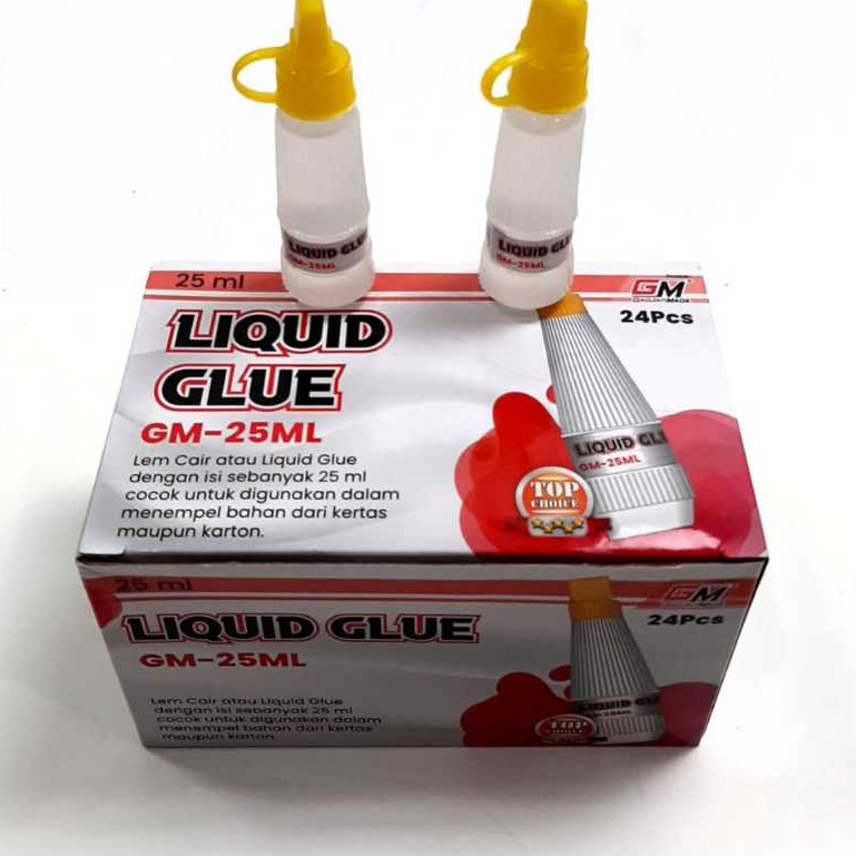 

Harga Grosir Per 1pcs Lem Glue Cair GM-25ML