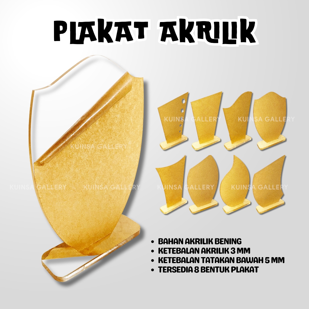 Kuinsa Gallery Plakat Akrilik Polos Vandel Acrylic