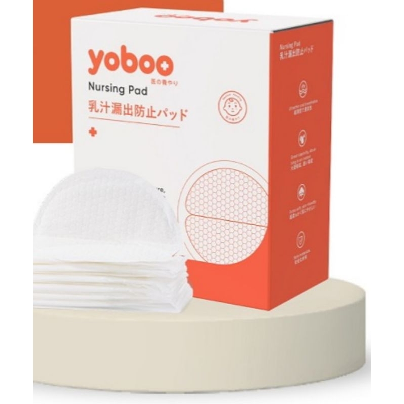 Yoboo Breast Pad Penyerab ASI 30 Sheet - Pembalut Payudara untuk ibu Menyusui Exp Date : 06/2025