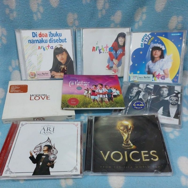 PRELOVED CD LAGU ORIGINAL