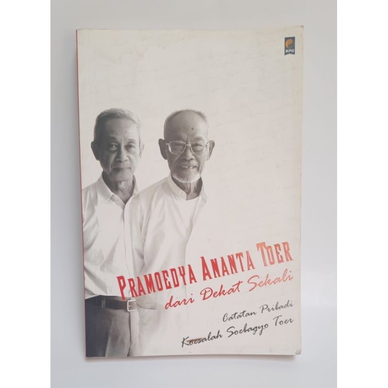 Novel Pramoedya Ananta Toer Dari Dekat Sekali