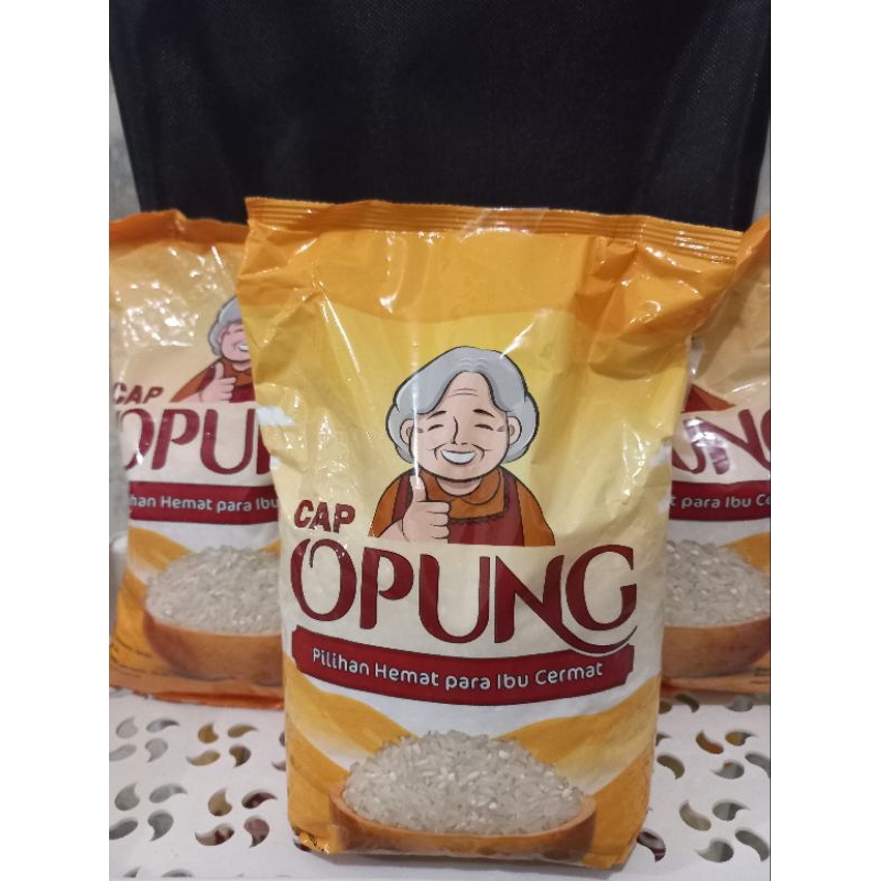 

Beras cap Opung kemasan1kg