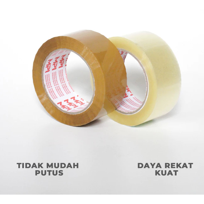 

Lakban Bening 45 MM MPI 100 Yard (PCS) - PREMIUM