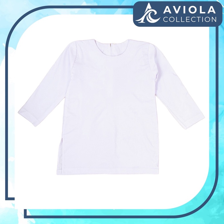 KODE J96B SERAGAM SEKOLAH KURUNG PADANG PUTIH POLOS SD SMP SMA  BAJU KURUNG PUTIH SEKOLAH