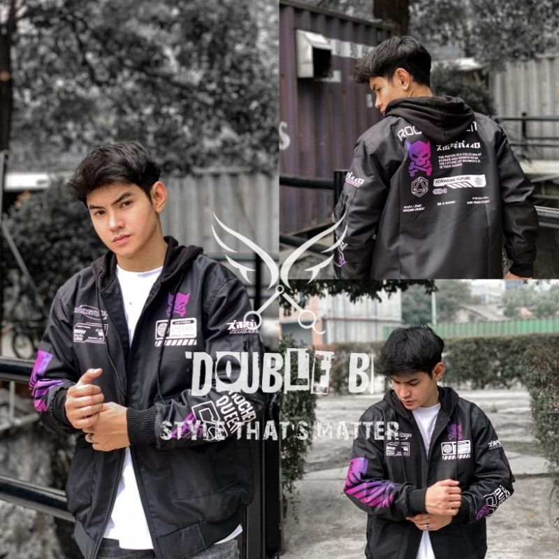 JAKET VARSITY - JAKET VARSITY PRIA - JAKET BOMBER HOODIE - JAKET BOMBER PRIA - JAKET BOMBER