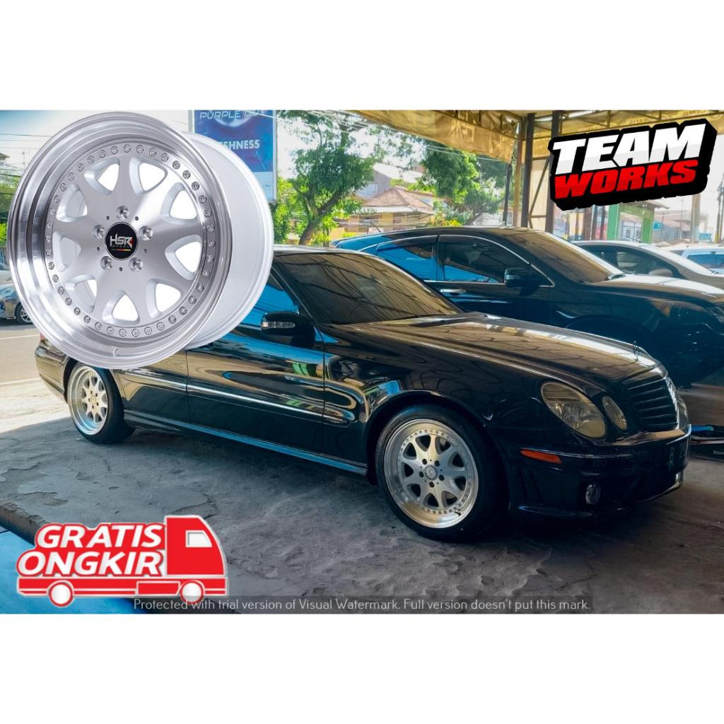 VELG MOBIL MONOBLOK RING 18 HSR BAVARIA UNTUK MERCY MG ZS AUDI PCD 5X112 VELEK R18 MODEL CELONG
