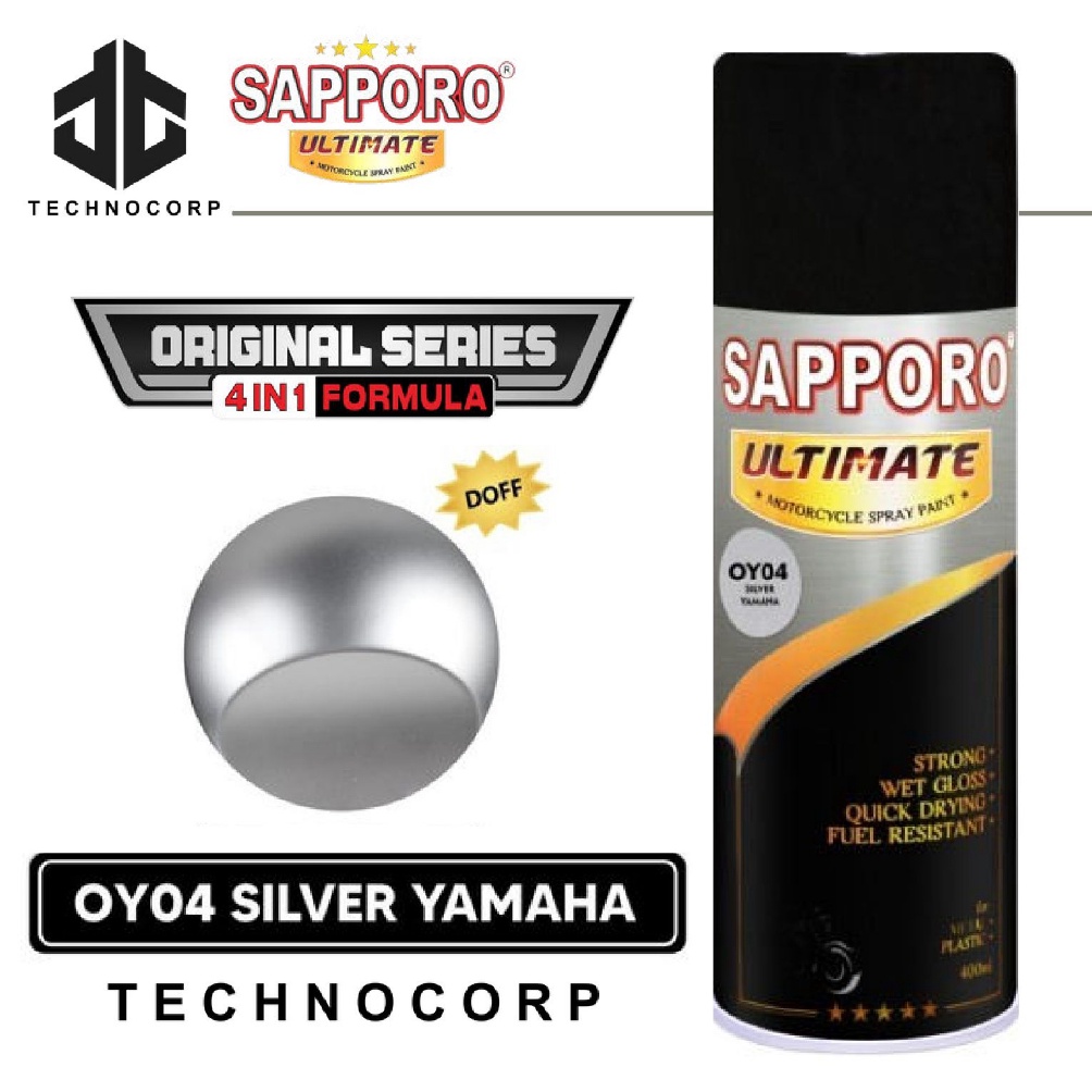 

KODE N28W Cat SAPPORO ULTIMATE OY4 SILVER YAMAHA ORIGINAL SERIES DOFF NMAX