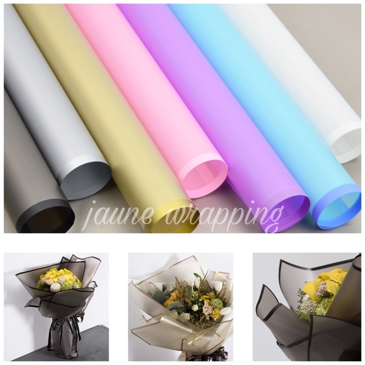 

Ready Ekonomis 1PAK2LEMBAR JBB Kertas Buket Bunga Flower Wrapping Paper Cellophane