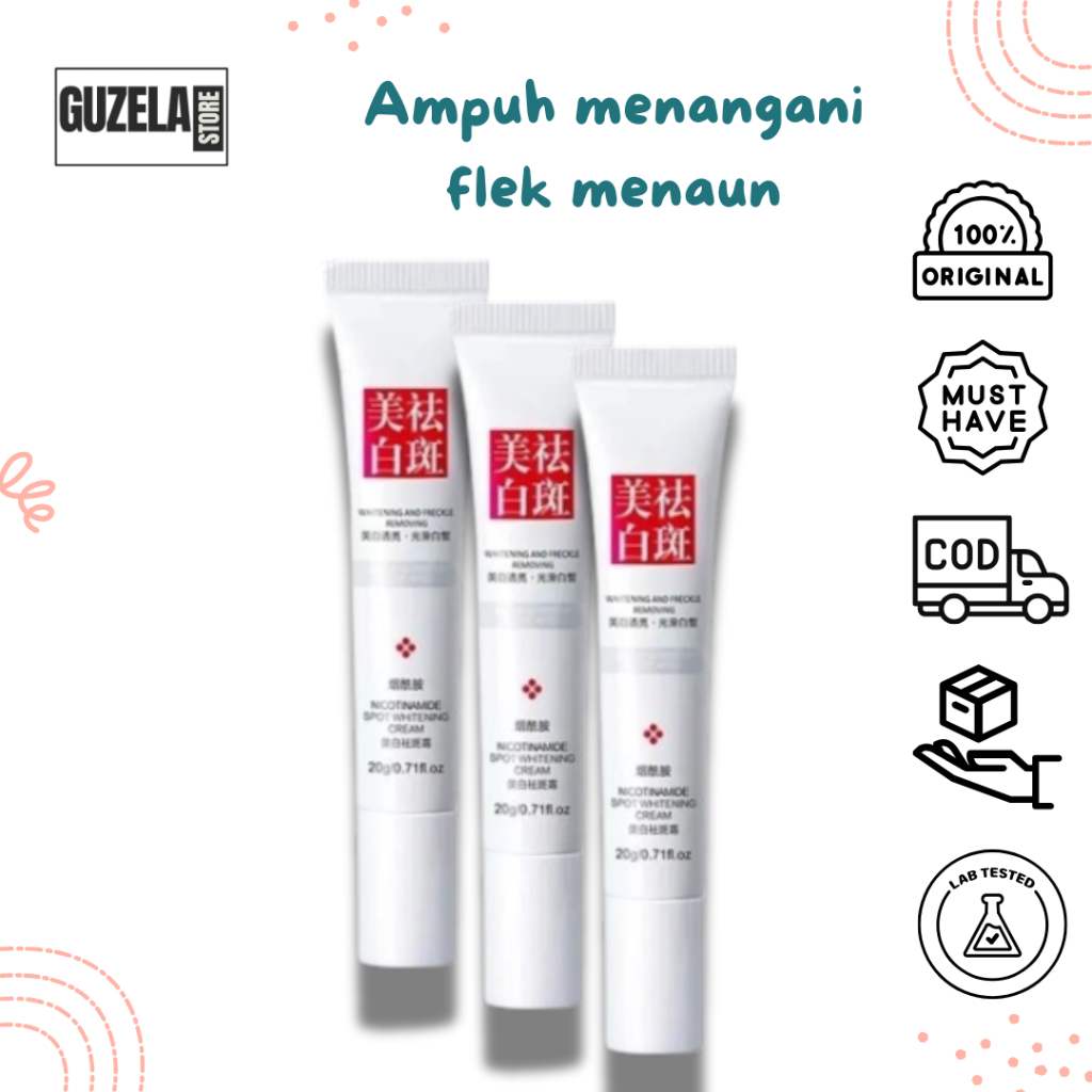 ￼￼FUYAN WHITENING FRECKLE CREAM REMOVE DARK SPOT //CREAM PENGHILANG PLEK HITAM