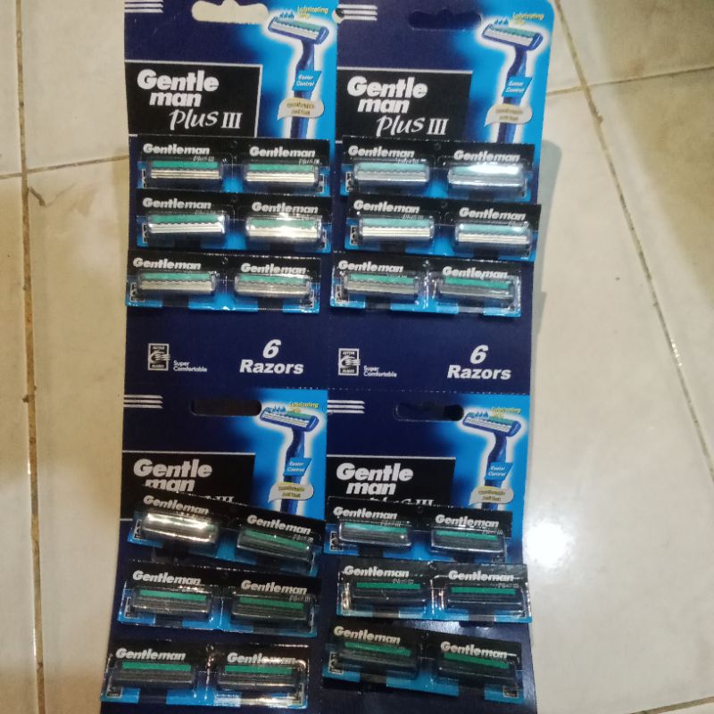 PISAU CUKUR + PISAU CUKUR SILET 3 + CUKURAN JENGGOT MATA 3 + CUKURAN JENGGOT MURAH