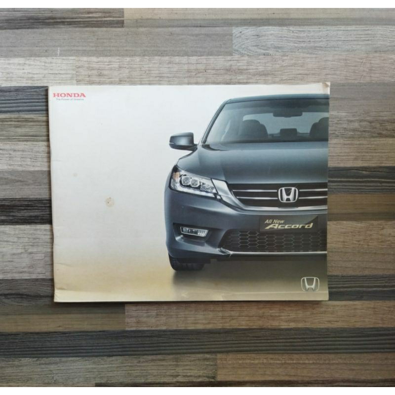 BROSUR HONDA ALL NEW ACCORD