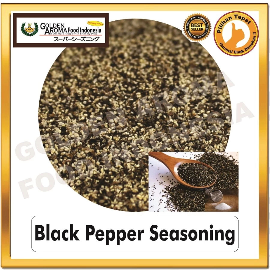 

Bumbu Tabur Rasa Lada Hitam Seasoning 1kg, Jual Bubuk Tabur Black Pepper Seasoning Murah Enak Aman