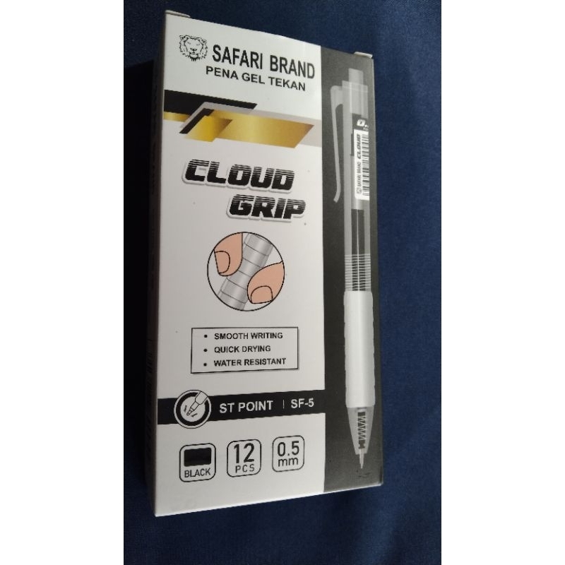 

Pulpen gel klik Safari Brand