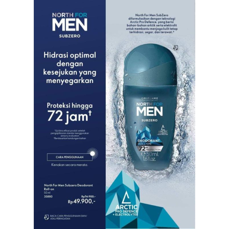 DEODORANT NORTH FOR MEN ULTIMATE BALANCE