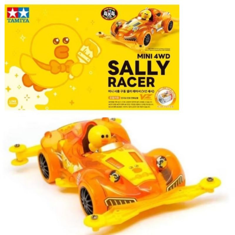 TAMIYA 92452 MINI 4WD SALLY RACER [ VZ CHASSIS ]