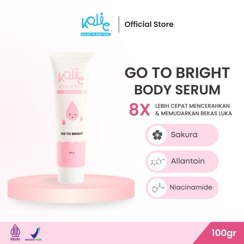 KOJIC PLANKTON GO TO BRIGHT BODYSERUM 100 ML