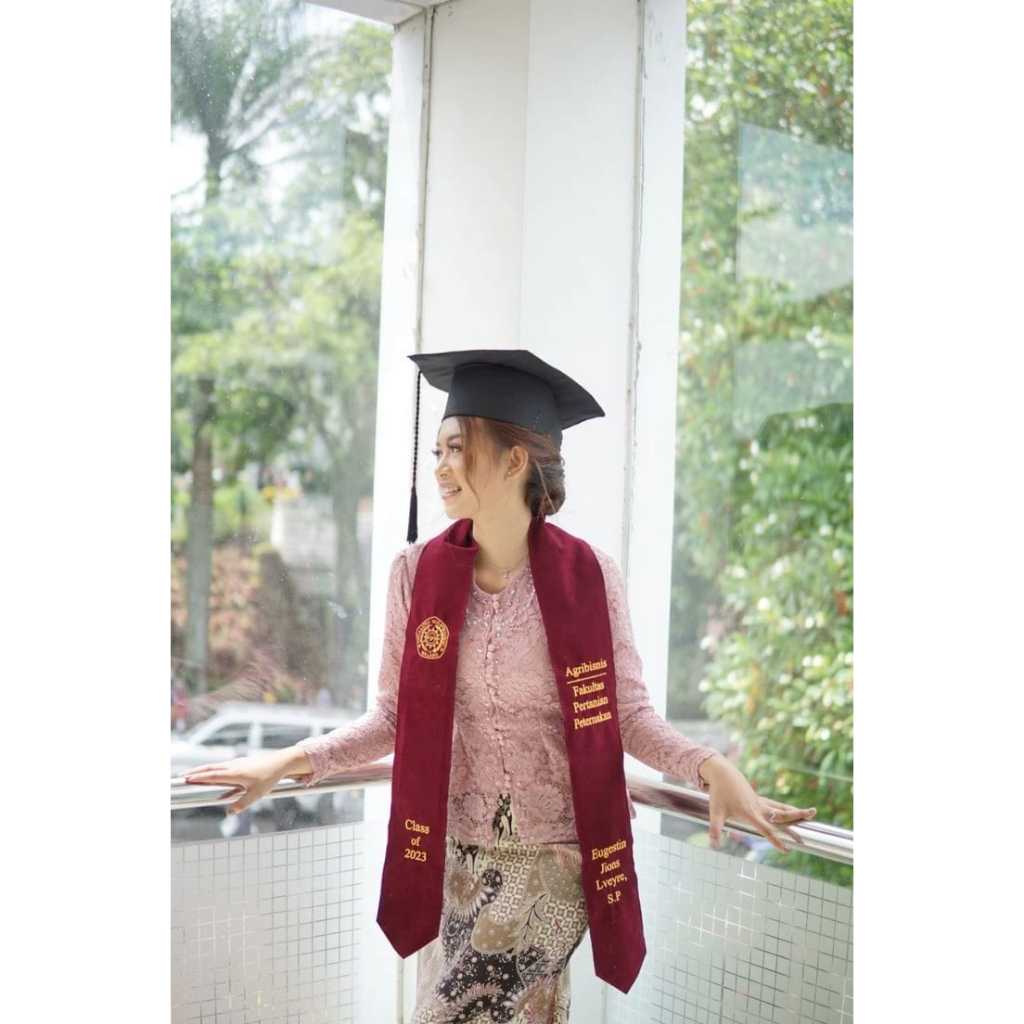 SELEMPANG WISUDA KALUNG BLUDRU PREMIUM SELEMPANG LEHER