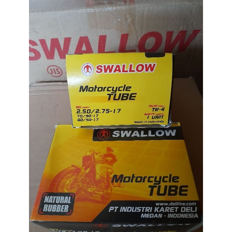 Ban dalam 250/275 17 Swallow 70 90 17 80 90 17 Swallow