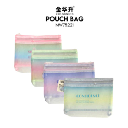 

Kinhshion 3D Double Layer Document Bag A5 MW75221 - Kotak pensil jala versi Korea / Pouch Serbaguna / Jaring Storage Bag / Tempat Pensil / Zipper Bag