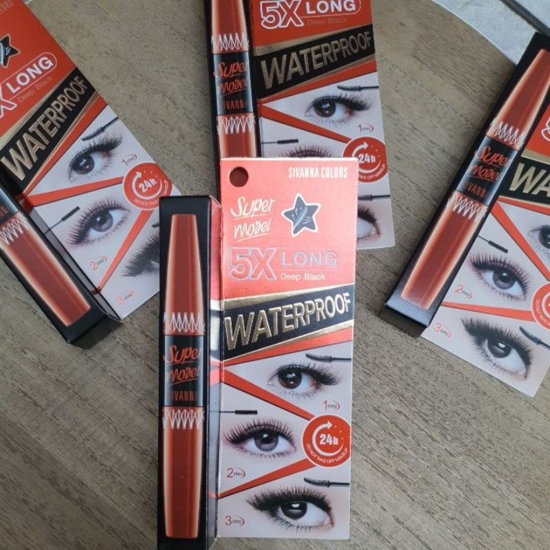 SIVANNA MASCARA / SIVANNA MASKARA / WATERPROOF 100%ORIGINAL THAILAND