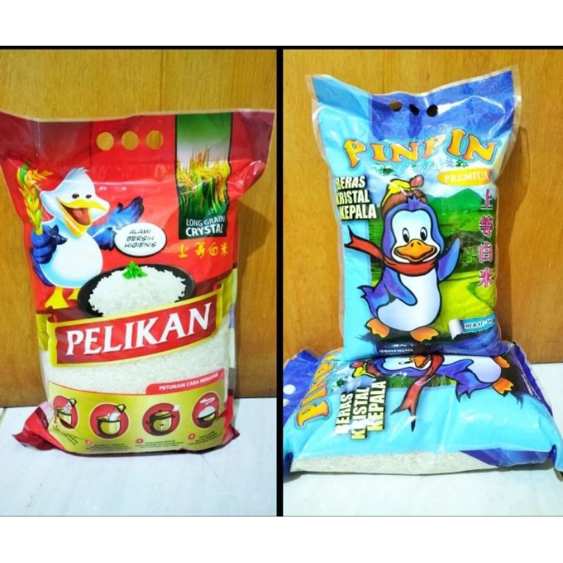 

BERAS PELIKAN DAN PINPIN 5 KG