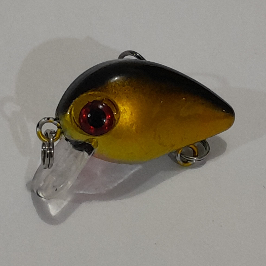 Umpan Lure Casting Markiman Bluegill Crankbait 1.9 Gr Umpan Pancing 3 cm Fishing Lure Minnow UL Ultr