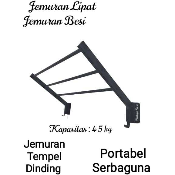 Jemuran Lipat Dinding Jemuran Dinding Jemuran Baju Jemuran Baju Pakaian Dinding