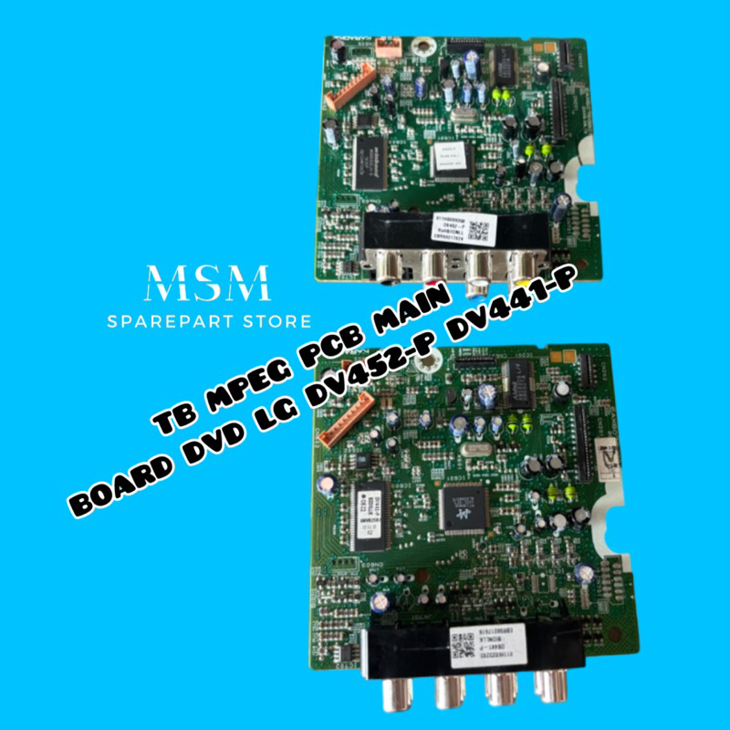 TB MPEG PCB MAIN BOARD DVD LG DV452-P DV441-P