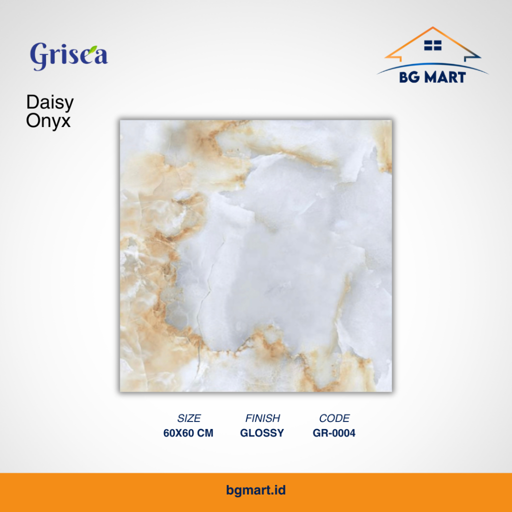 GRISEA Granit Lantai 60x60 Daisy Onyx KW A