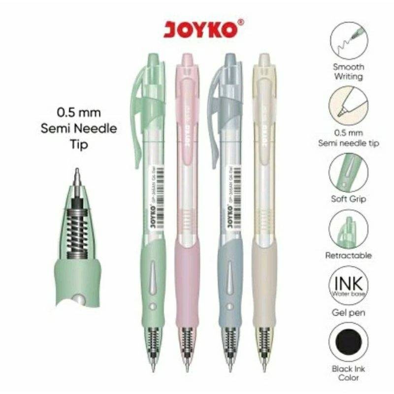 

Pulpen Gel Joyko GP-265AN Q4 (isi 12 Pcs)