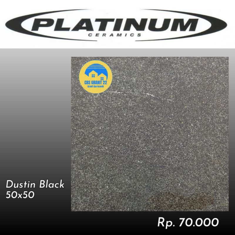Keramik Platinum 50x50 Dustin Black