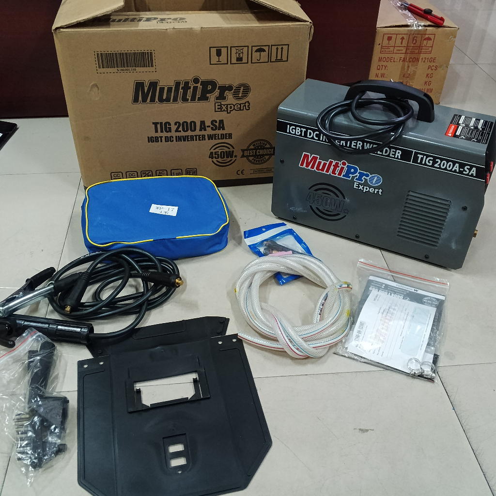 Multipro TIG 200 A-SA inverter Las Argon & MMA 200 A