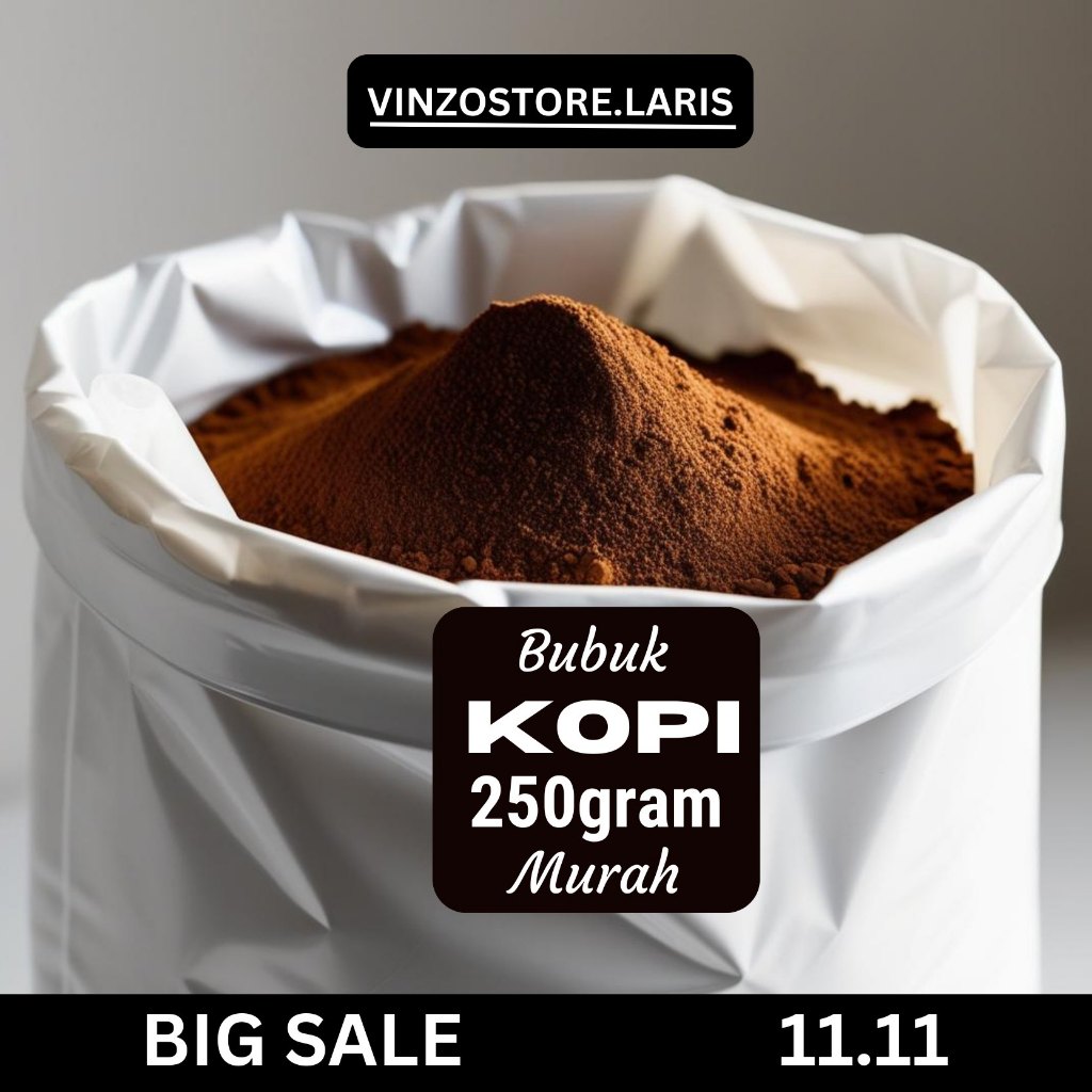 

Kopi Bubuk Ekonomis - Rasa Enak, Harga Bersahabat, Cocok untuk Sehari-hari 250gram