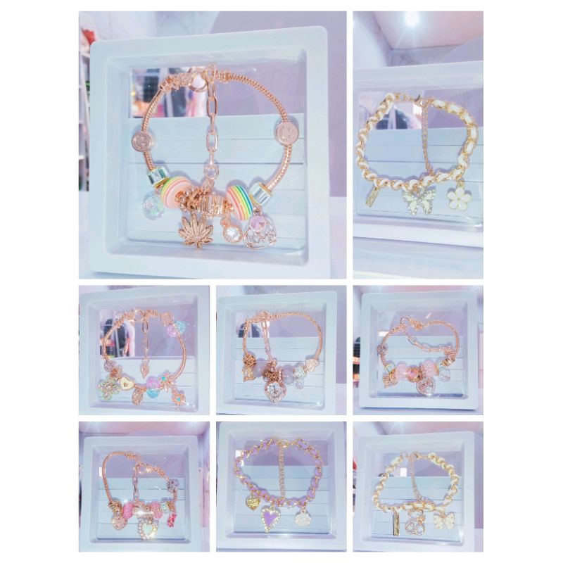 Gelang Pandora Warna Rose Gold