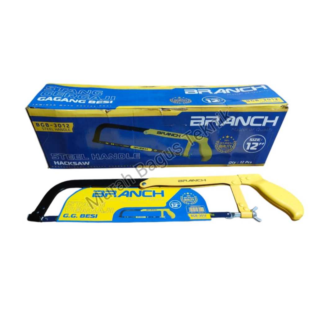 Stang Gergaji Besi 12" / Gergaji Gagang Besi 12" / Gergaji Besi 12 Inchi