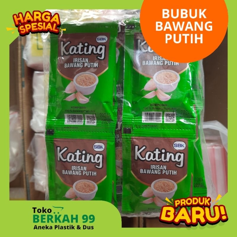 

bawang putih kating bubuk 6grm SBK 12 Sachet