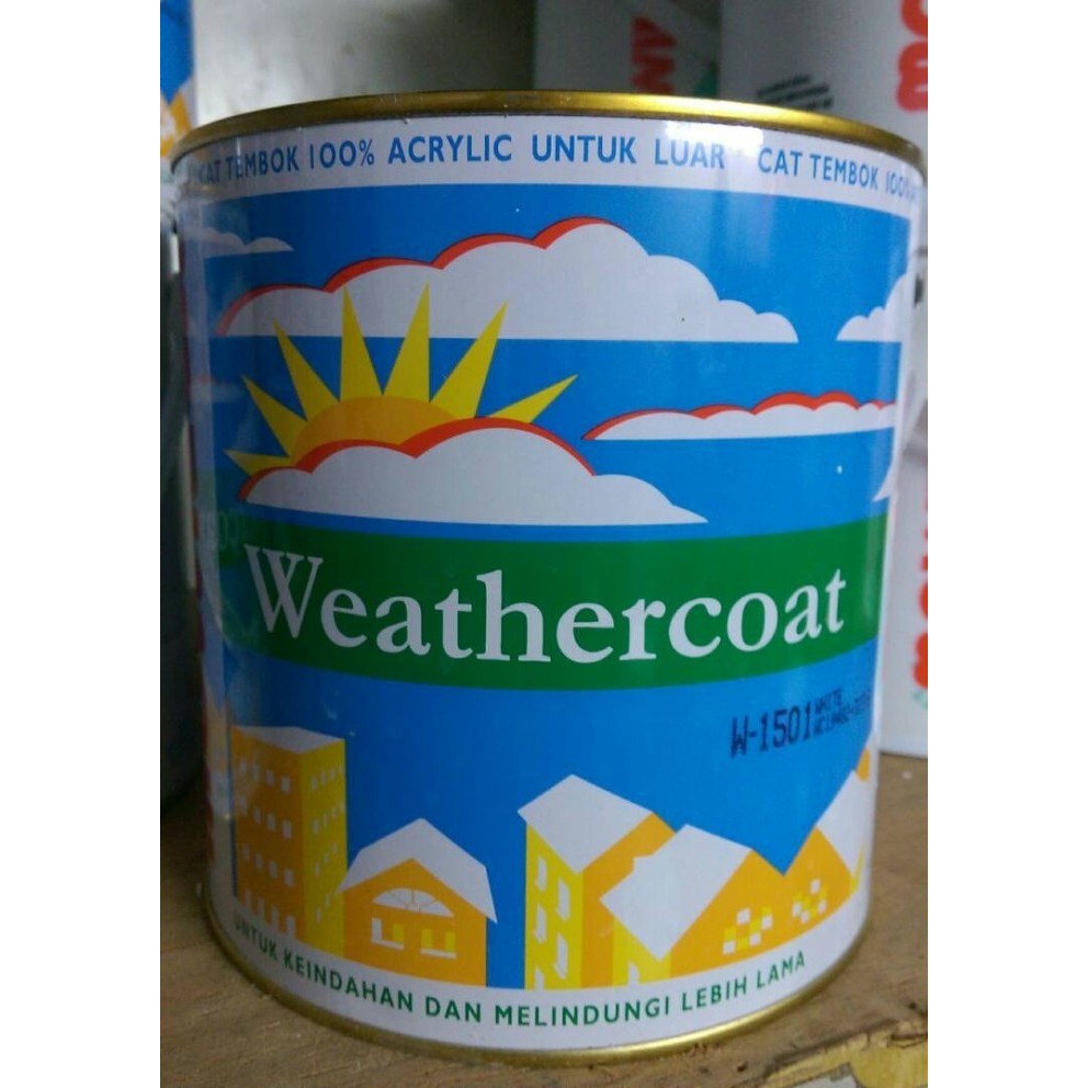 CAT MOWILEX WEATHERCOAT PUTIH 2,5 LTR / CAT TEMBOK LUAR EXTERIOR