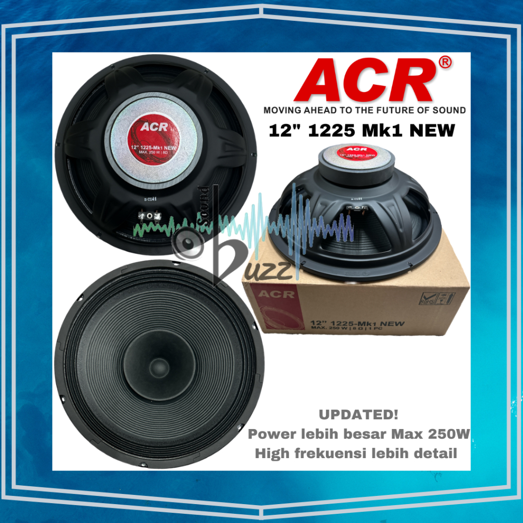 Speaker ACR 12 inch 12" 1225 Mk1 New Speaker ACR 1225