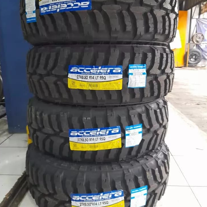Ban mobil offroad R14 badak xtream ukuran 27x8.5 R14 ban tubles ring 14