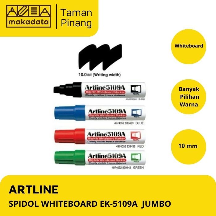 

SPIDOL ARTLINE WHITEBOARD EK-5109A JUMBO (1 PCS)