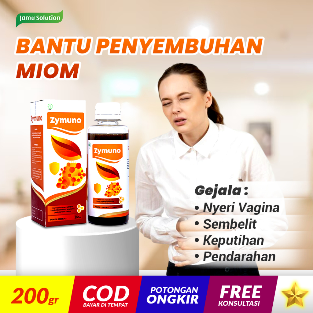 

ZYMUNO - Madu Herbal Alami Obat Imunoterapi Miom