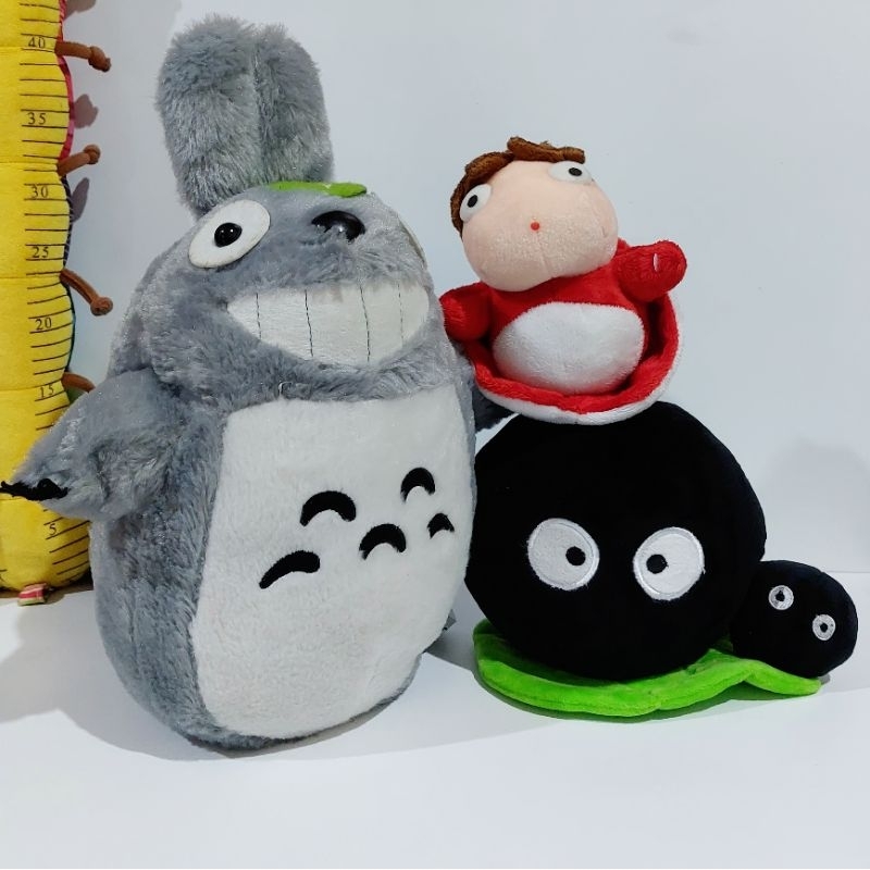 Boneka Totoro Ponyo Susuwatari Studio Ghibli