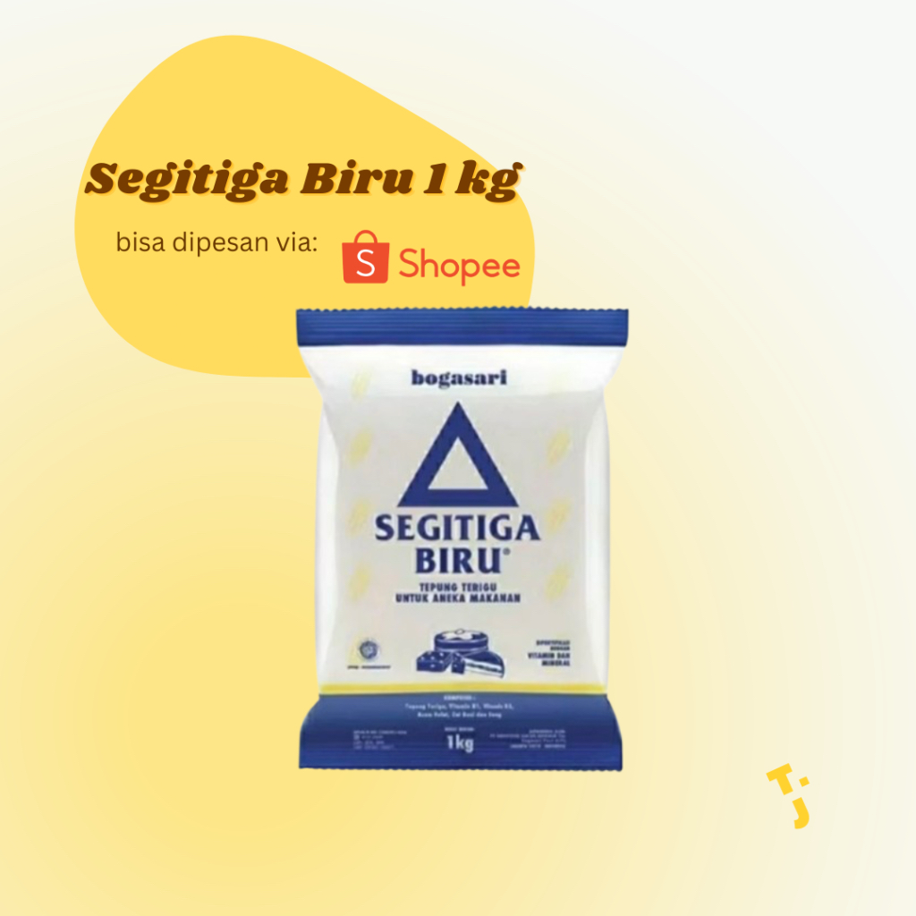 

TJ Plastik Tepung Segitiga Biru 1kg