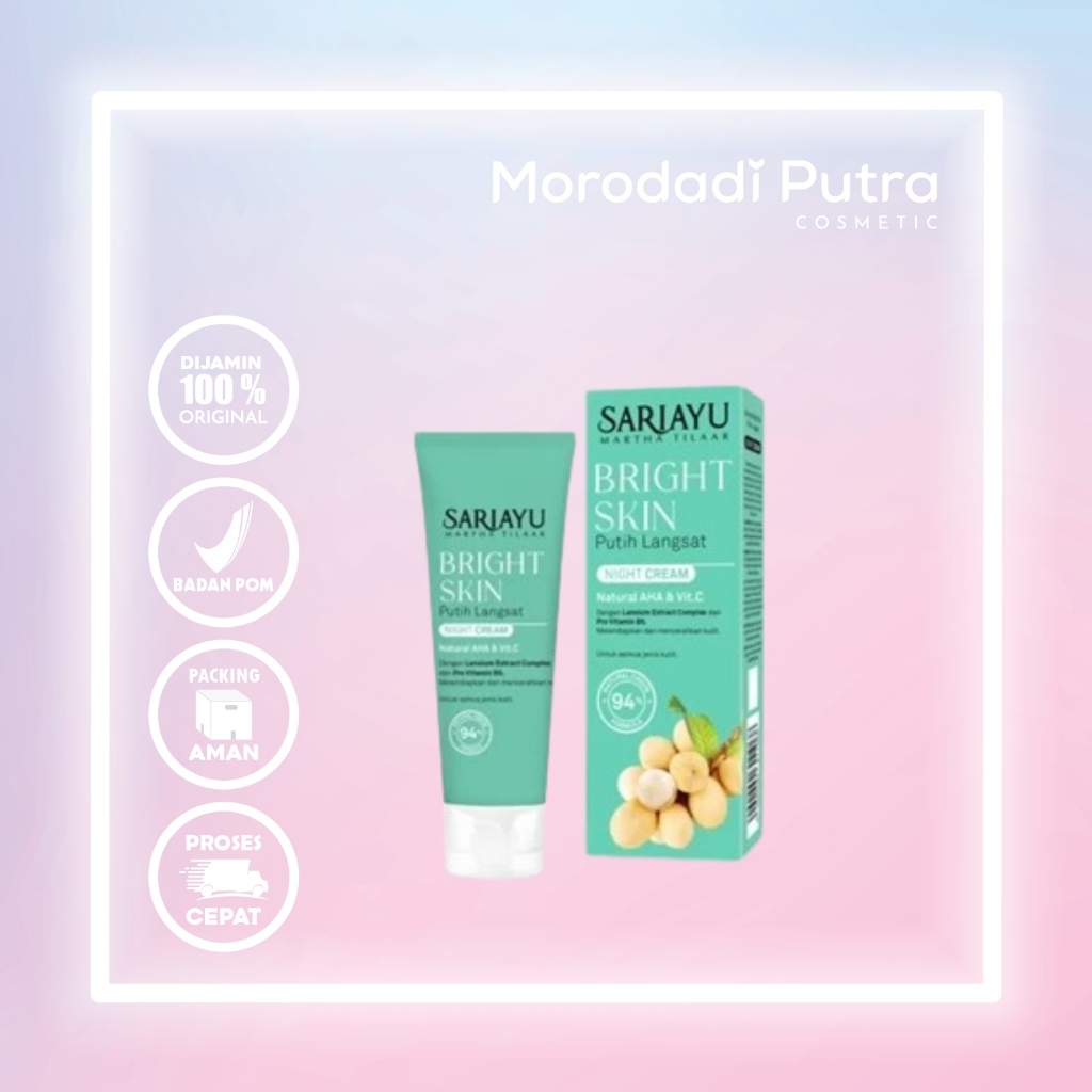Sariayu Putih Langsat Night Cream