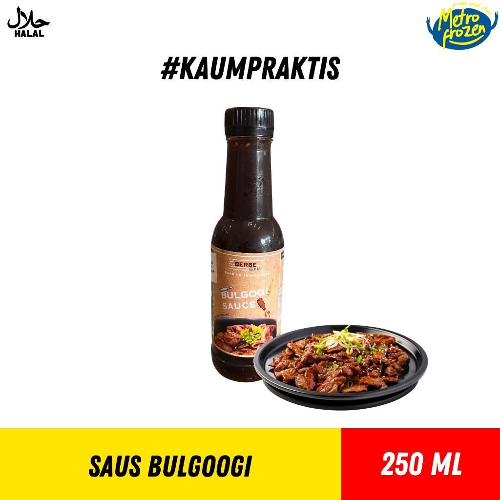 

Saos Bulgogi (Besar) 250ml// saus bbq// saus bulgogi bbq