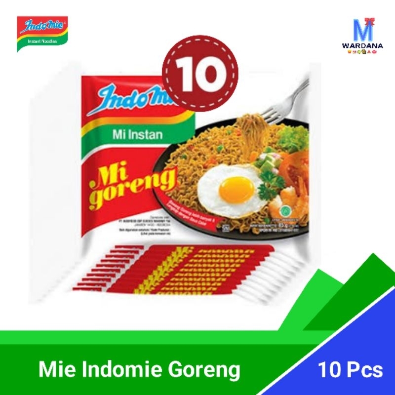 

Indomie Goreng Mie Goreng Indomie 10 x 85 gr - Isi 10 Pcs