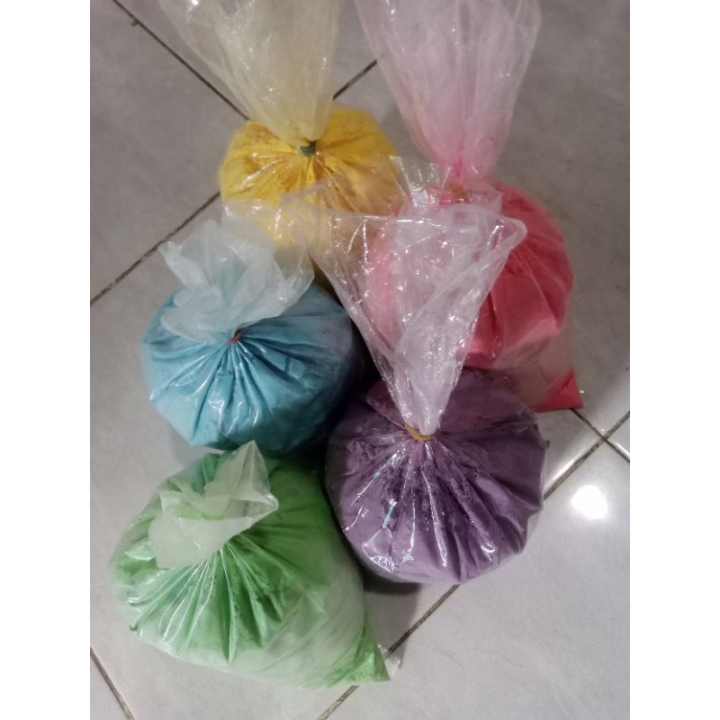 PAKET 4 KG HOLY POWDER TEPUNG WARNA COLOR RUN 4 WARNA