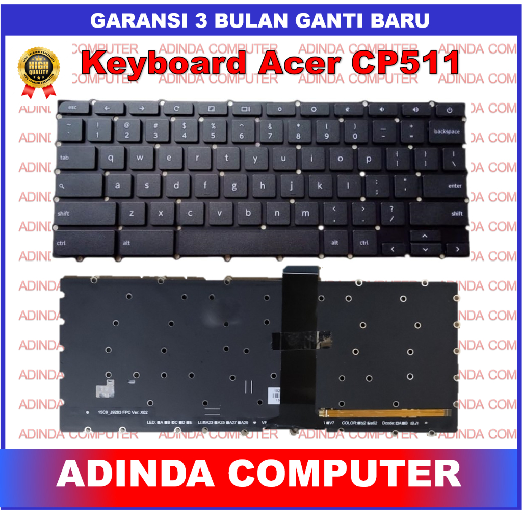 Keyboard Acer Chromebook Spin 11 CP511 CP511-1H CP511-1HN CP511-2HT R752 R752t R752tn