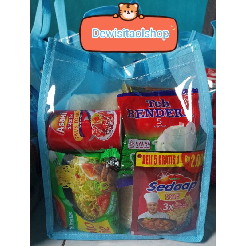 

promo paket sembako tas mika