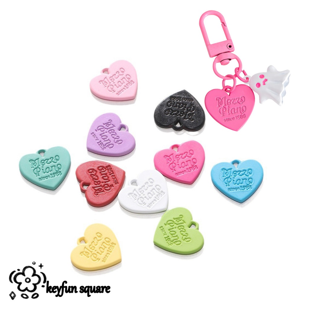 Aksesoris Perhiasan Diy Warna Akrilik Cinta Tag Bahasa Inggris Daftar Cinta